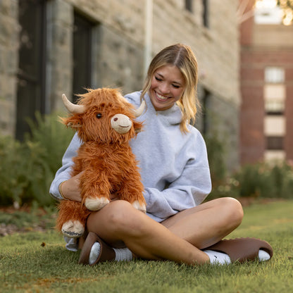 Jumbo Highland Cow SnugglePal
