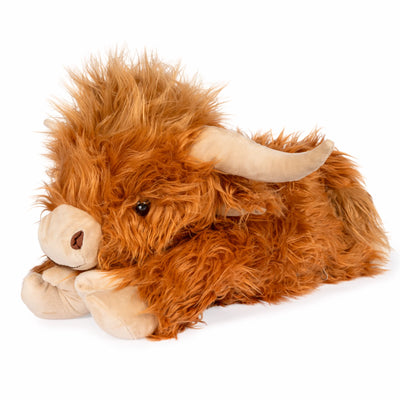 Laying Highland Cow SnugglePal