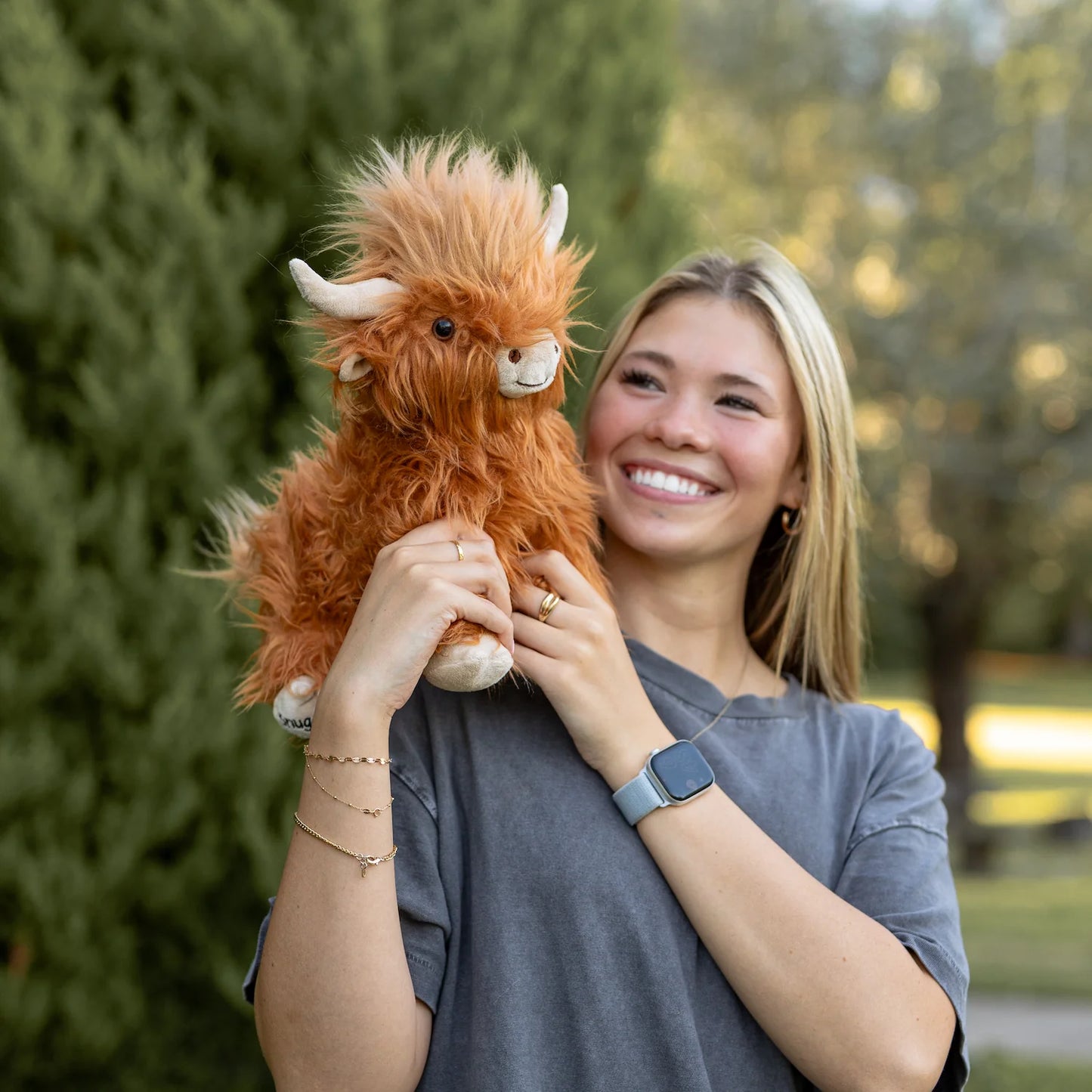 Mini Highland Cow SnugglePal