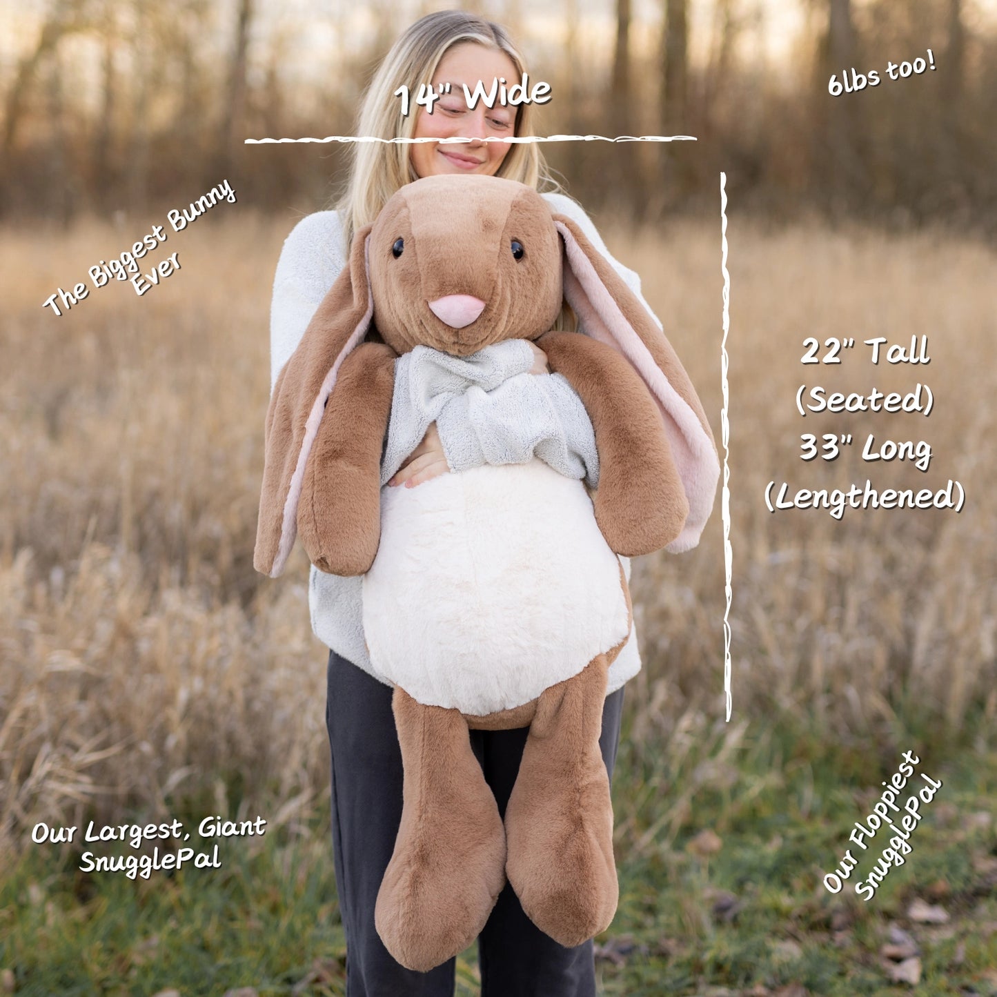 Giant Bunny SnugglePal