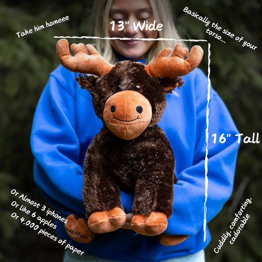 Snugglepals premium jumbo sized weighted stuffed animals