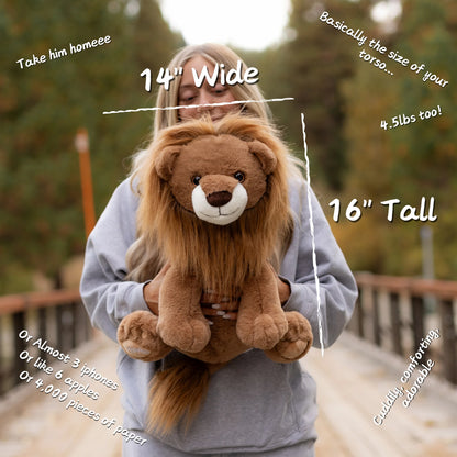 Jumbo Lion SnugglePal