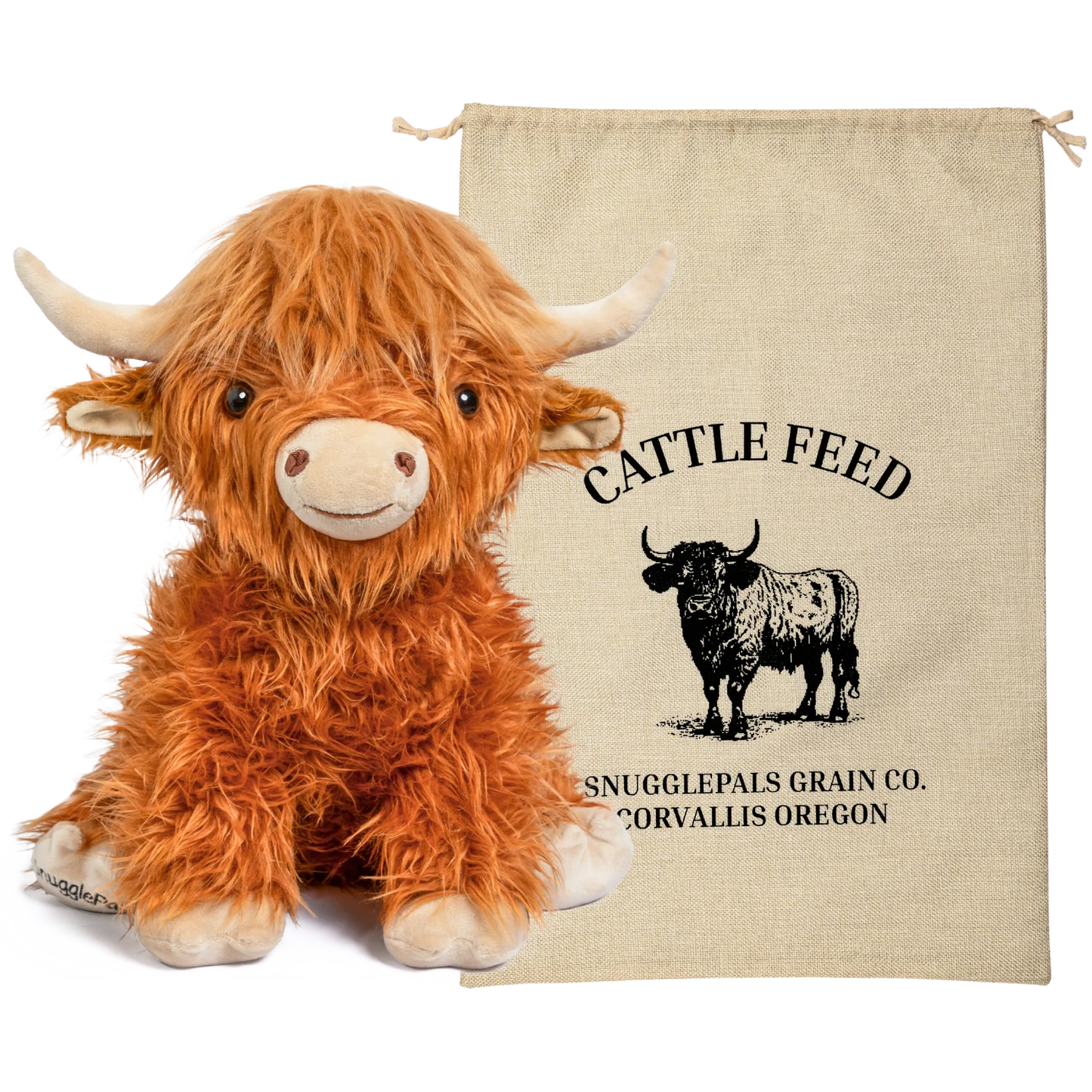 Jumbo Highland Cow SnugglePal