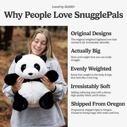 Jumbo Panda SnugglePal