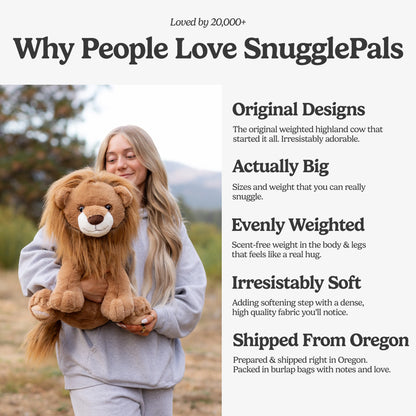 Jumbo Lion SnugglePal