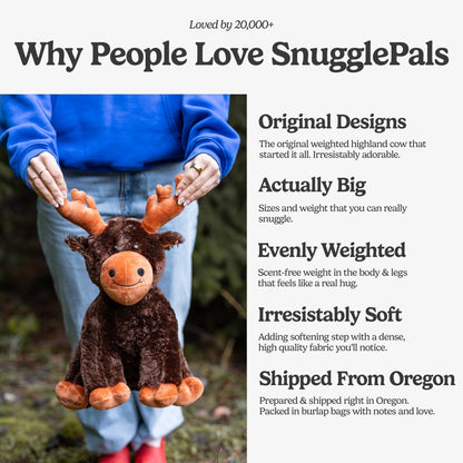 Jumbo Moose SnugglePal