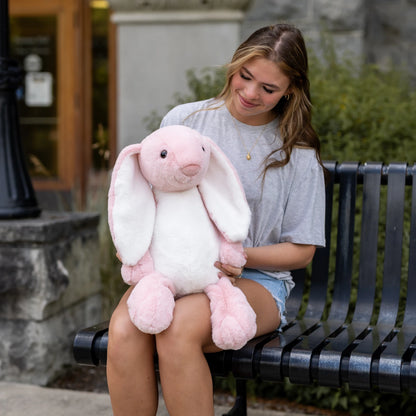 Jumbo Pink Bunny SnugglePal