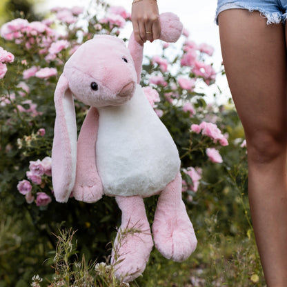Jumbo Pink Bunny SnugglePal