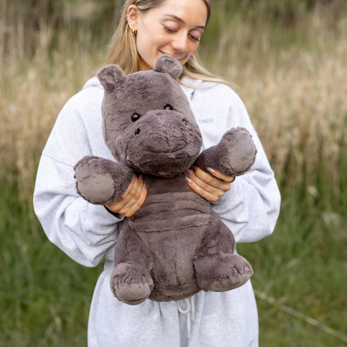 Jumbo Hippo SnugglePal