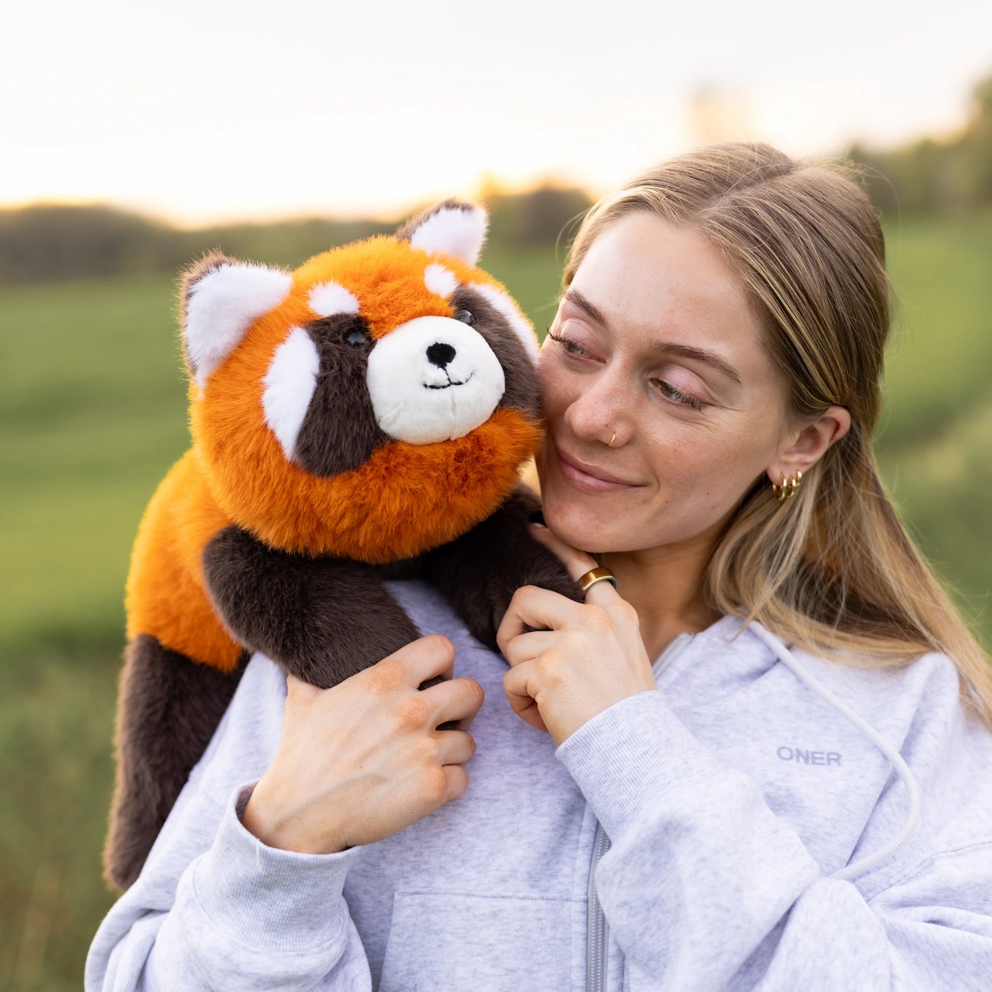 Jumbo Red Panda SnugglePal