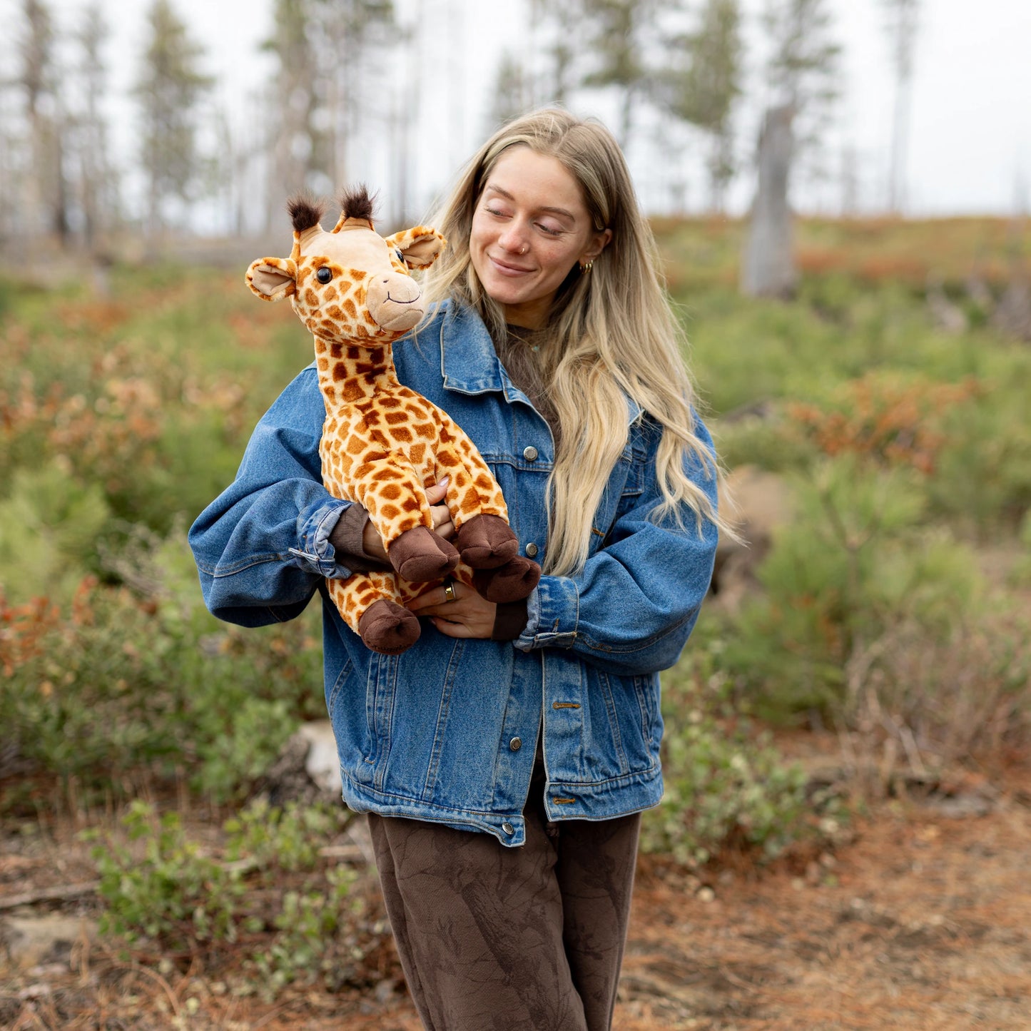 Jumbo Giraffe SnugglePal