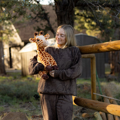 Jumbo Giraffe SnugglePal