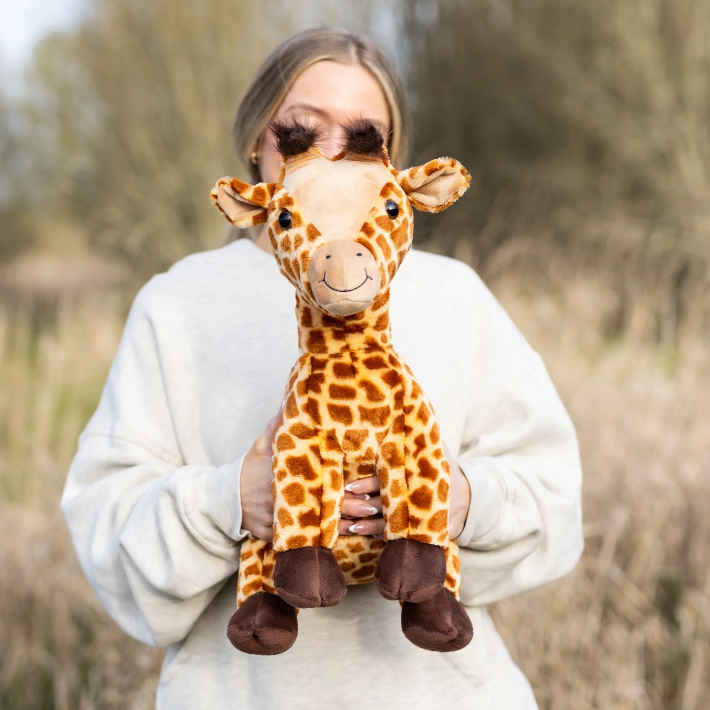 Jumbo Giraffe SnugglePal